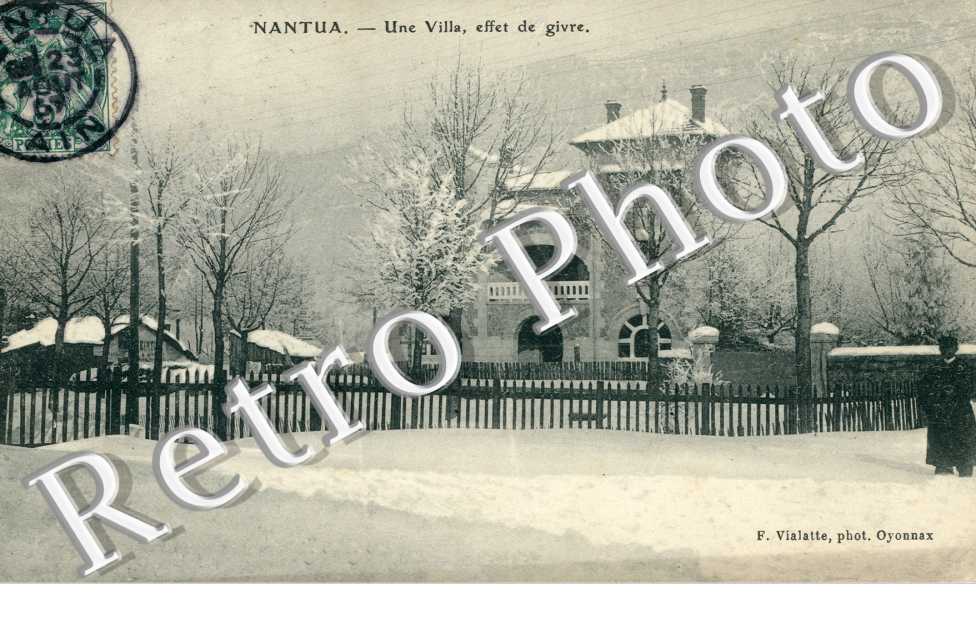Une Villa, effet de givre