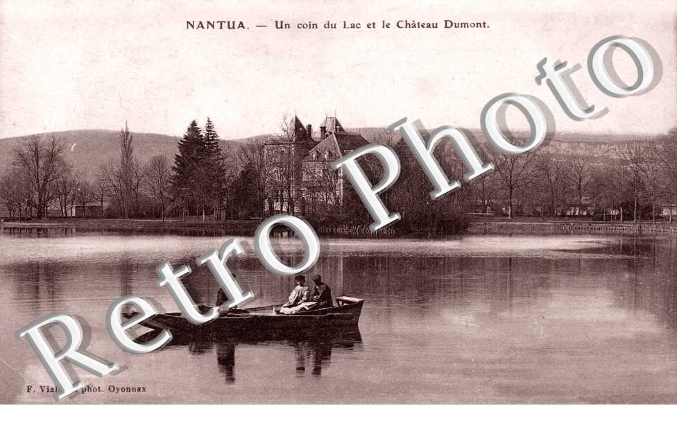 Un Coin du Lac et le Chateau Dumont