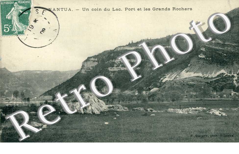 Un Coin du Lac, le Port et les Grands Rochers