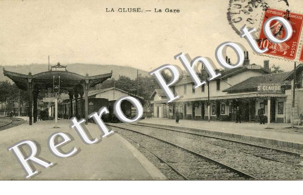LA CLUSE. la gare