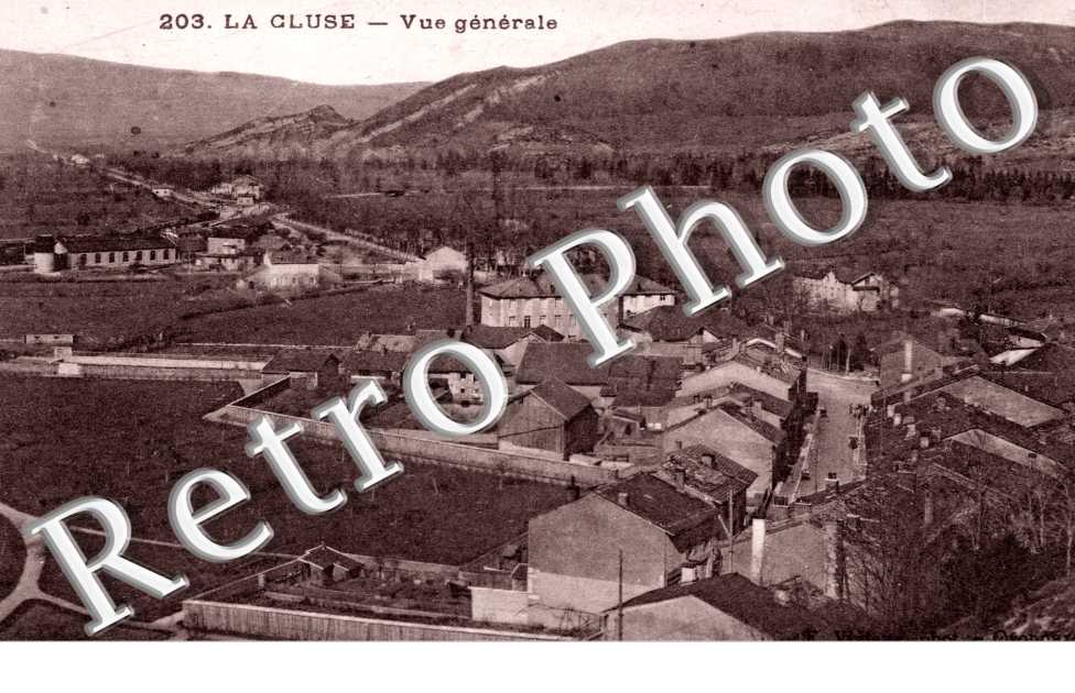 LA CLUSE. Vue Generale
