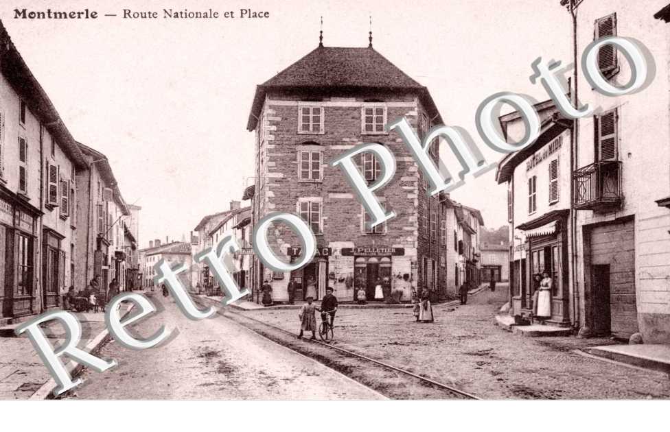 route nationale et place