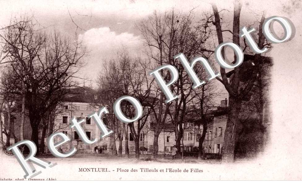 Place des Tilleuls et l'Ecole de Filles