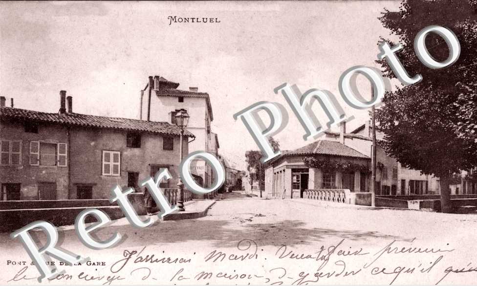 Pont et Rue de la Gare