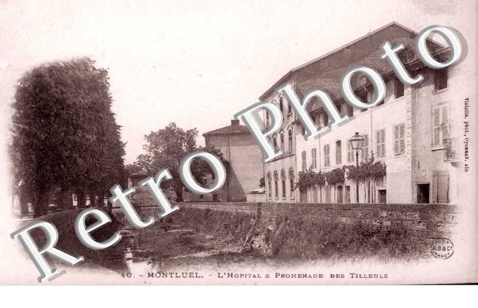 l'Hopital et Promenade des Tilleuls