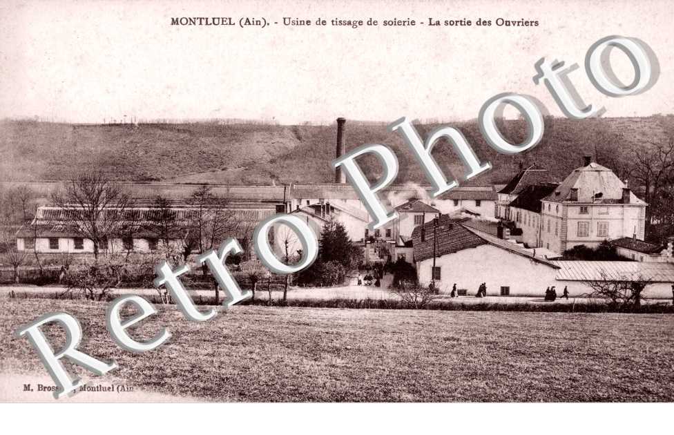 Usine de Tissage de Soierie, la Sortie des Ouvriers