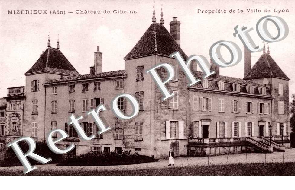 Chateau de Cibeins, Propriete de la Ville de Lyon