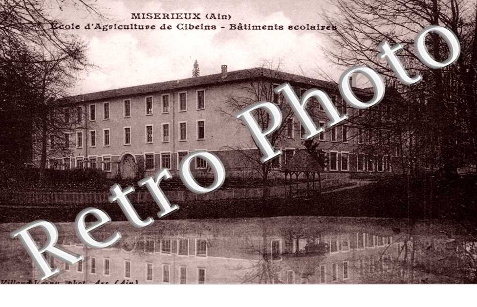 Ecole d'Agriculture de Cibeins, Batiments Scolaires