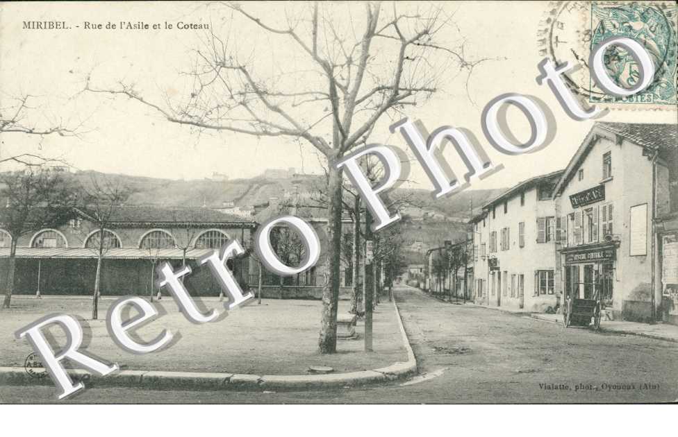 Rue de l'asile et le Coteau