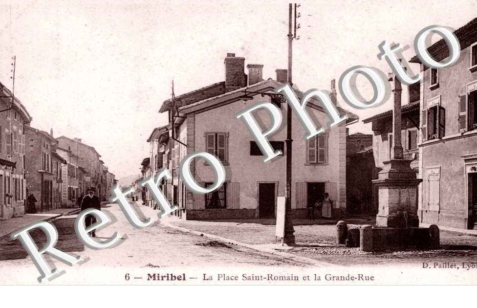 la Place Saint-Romain et la Grande Rue