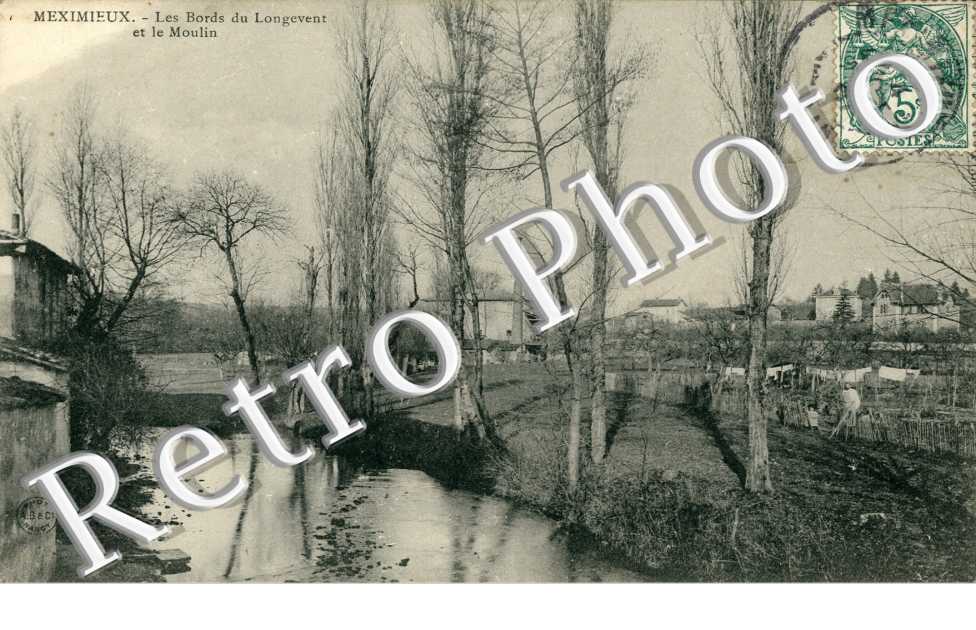 les Bords du Longevent et le Moulin