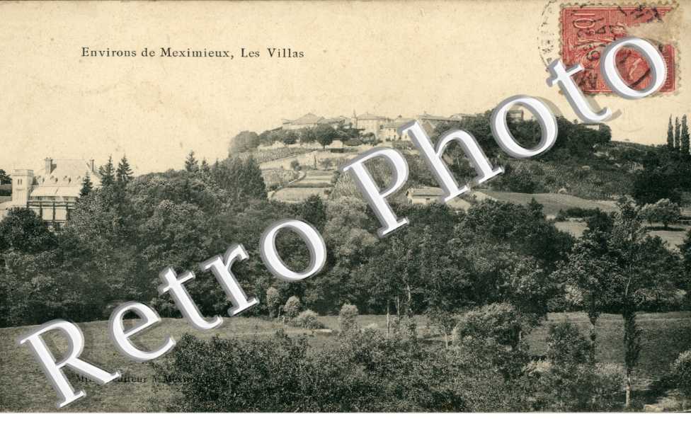 Environs de Meximieux, les Villas
