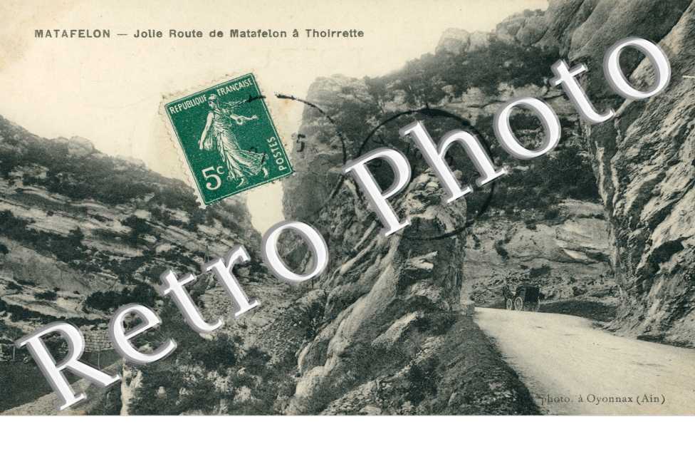 Jolie Route de Matafelon a Thoirrette