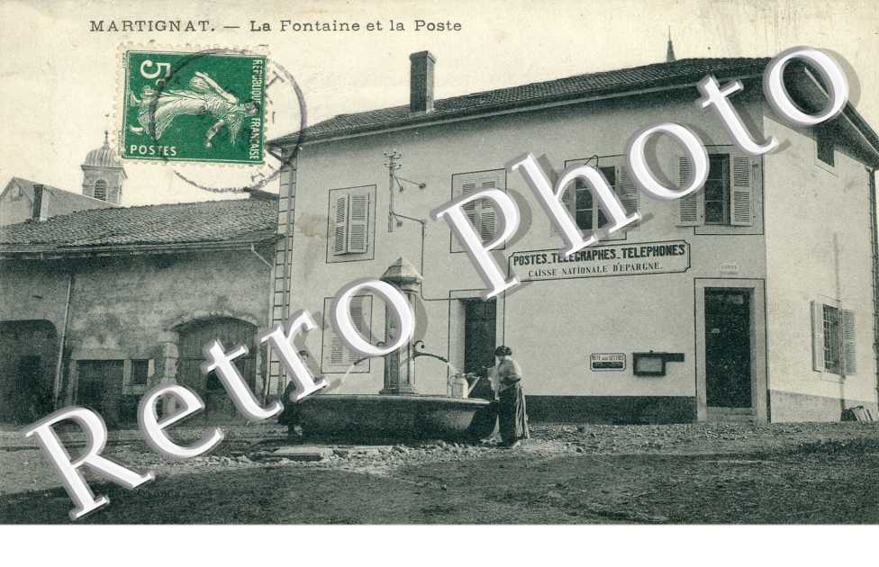 La fontaine et la poste