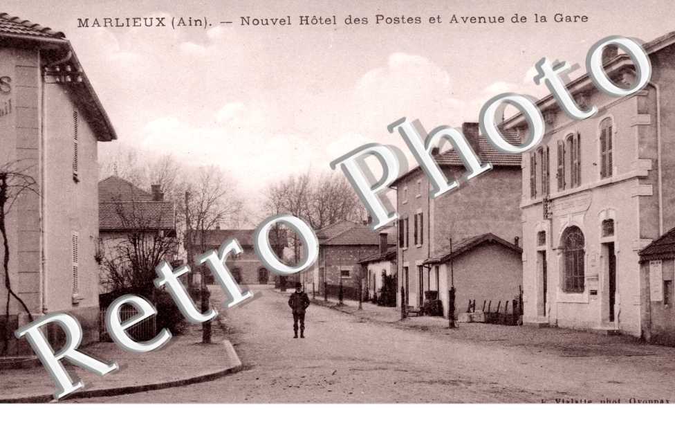 Nouvel Hotel des Postes et Avenue de la Gare