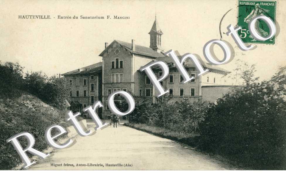 Entree du Sanatorium F. Mangini