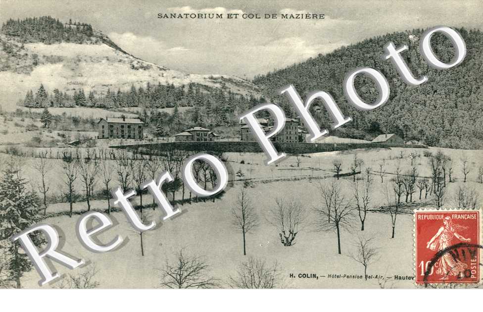 Sanatorium et col de Maziere