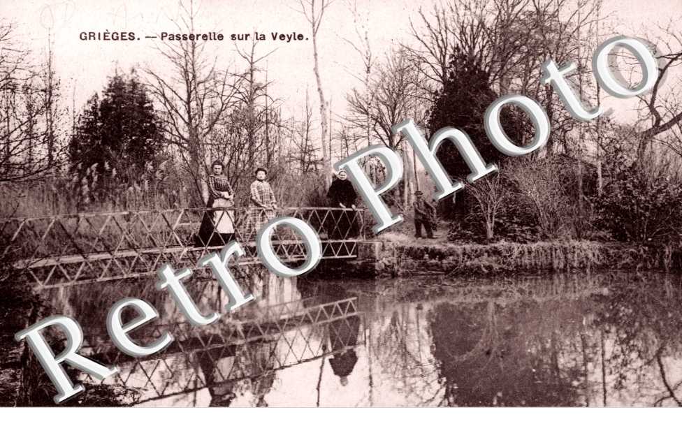 Paserelle sur la Veyle