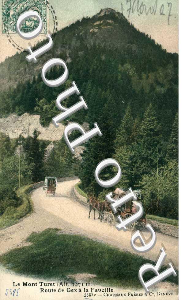 La route de Gex a la Faucille