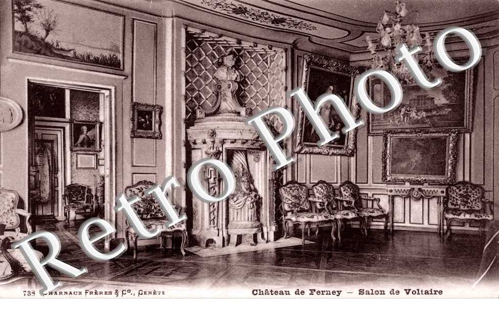 Chateau - salon de Voltaire