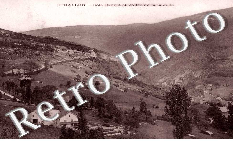 Cote Drouet et vallee de la Semine