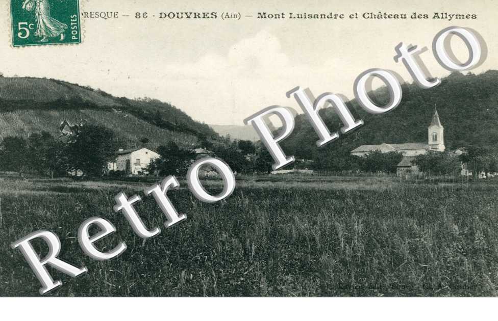 Mont Luisandre et chateau des Allymes