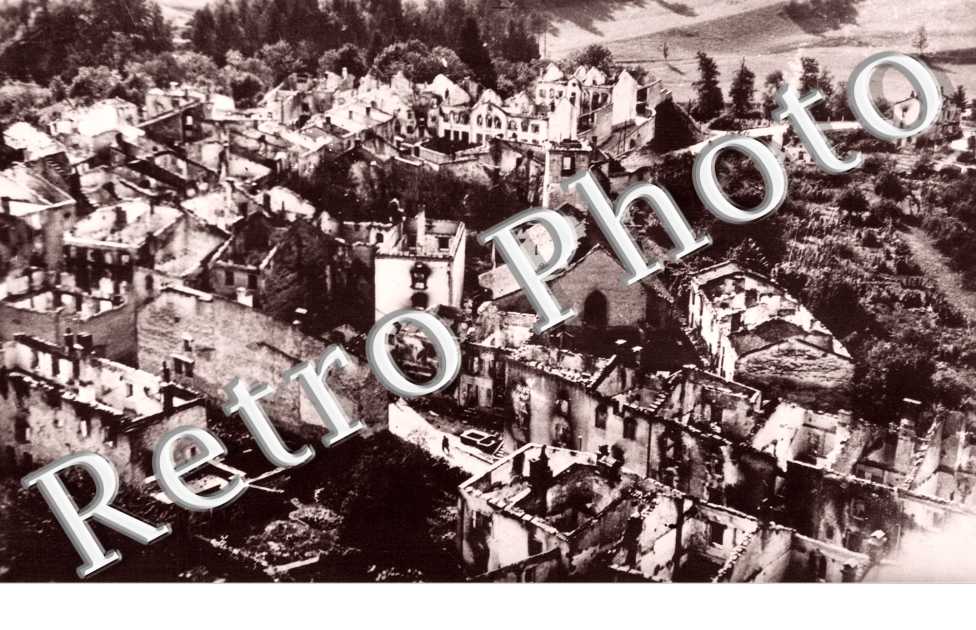 Brulee par les allemands en juillet 1944