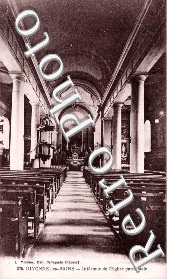 Interieur de l'eglise paroissiale