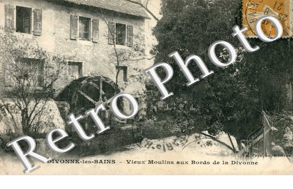 Vieux Moulins aux bords de la Divonne