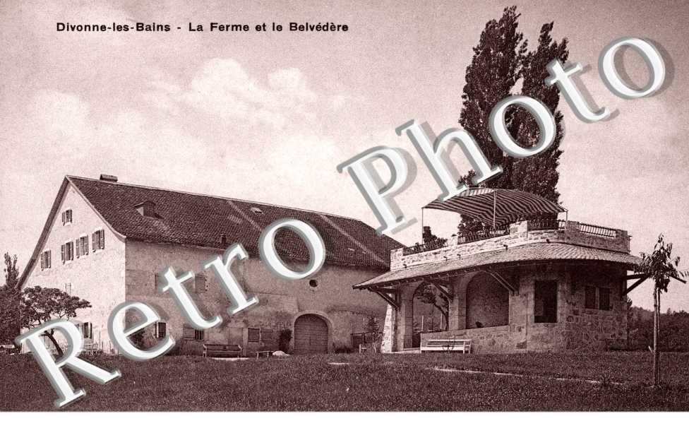 La ferme et le Belvedere