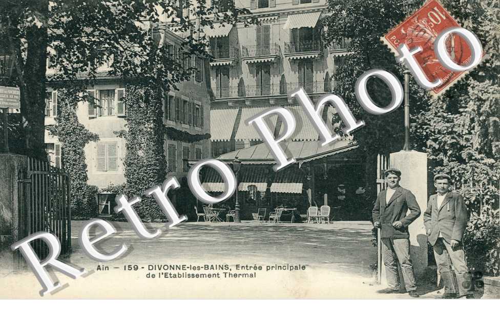 Entree principale de l'Etablissement Thermal