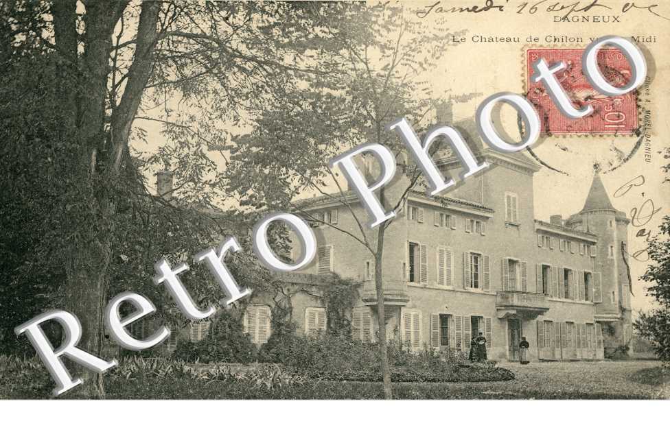 Le chateau de Chilon vu du midi