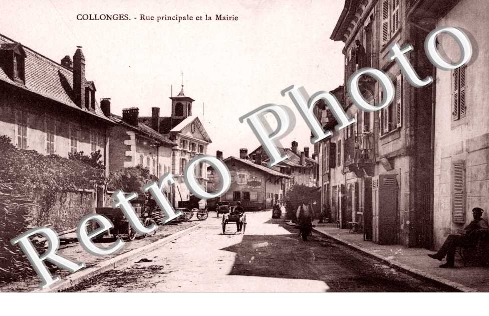 Rue principale et la mairie