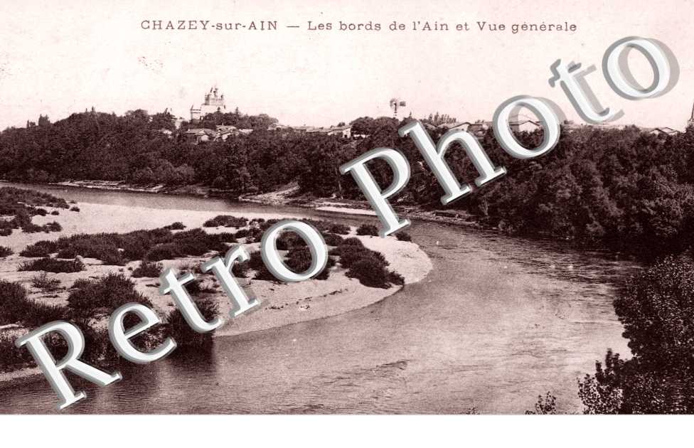Bords de l'Ain et vue generale