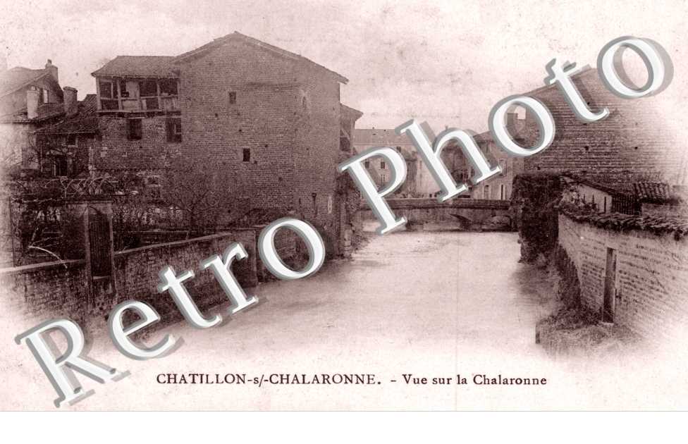 Vue sur La Chalaronne