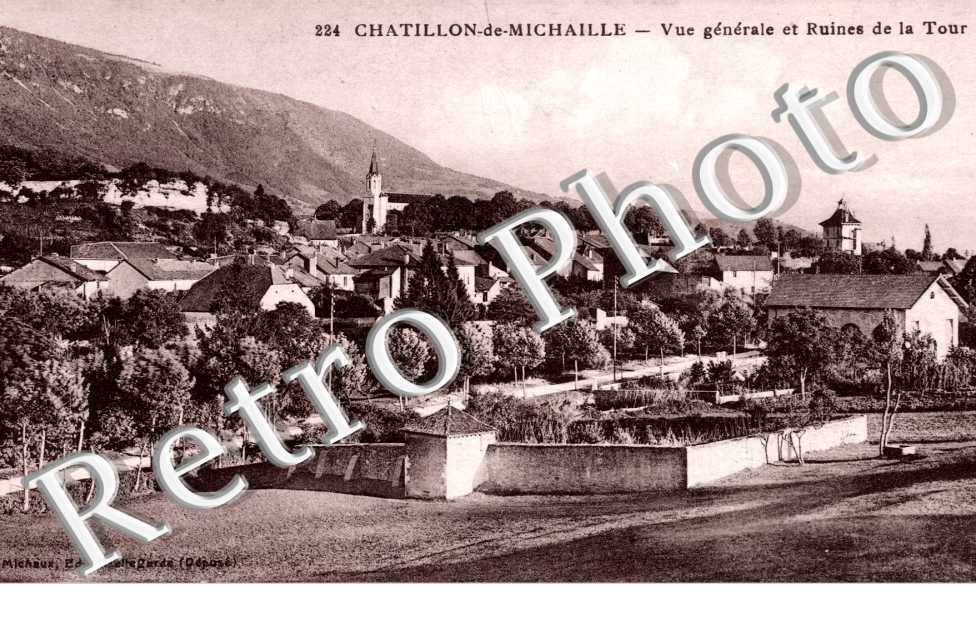 Vue generale et Ruines de la Tour
