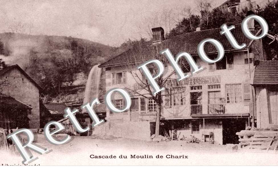 Cascade du moulin de Charix
