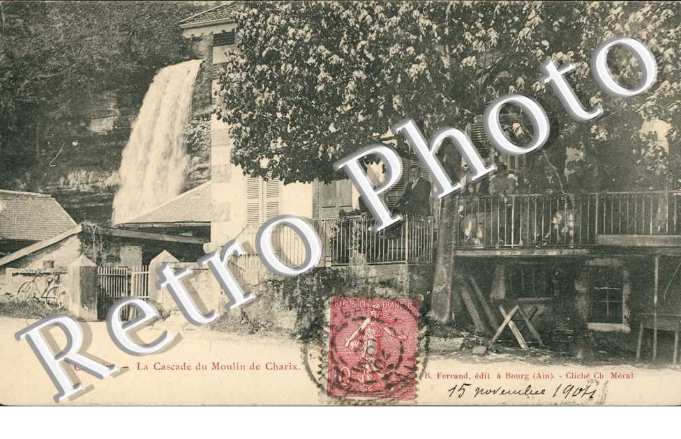 La cascade du Moulin de Charix
