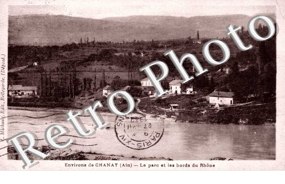 Le parc et les bords du rhone