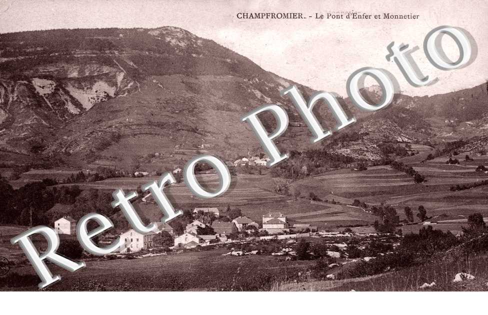 Le Pont d'Enfer et Monnetier