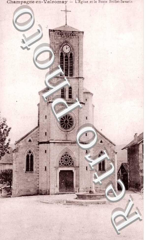 L'Eglise etle Buste Brillat Savarin
