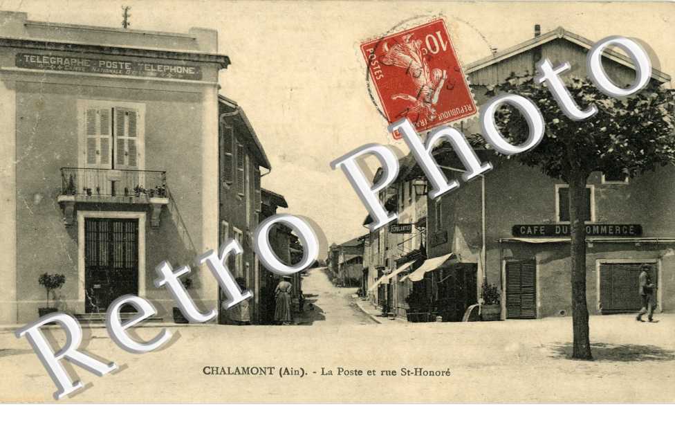 la poste et rue Saint Honore