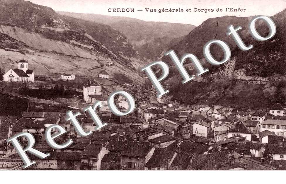 Vue generale et Gorges de l'Enfer