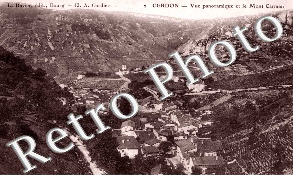 Vue generale et le Mont Carmier