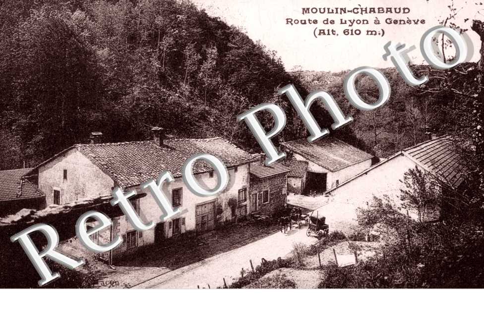 Moulin Chabaud, Route de Lyon a Geneve
