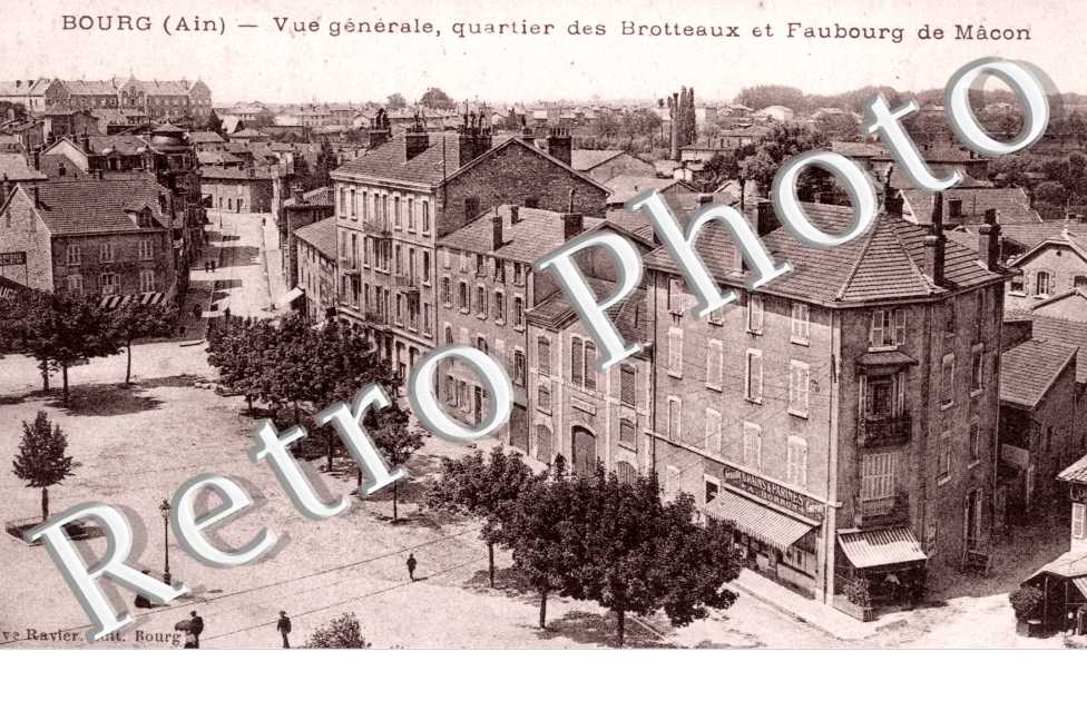 quartier des Brotteaux et Faubourg Macon