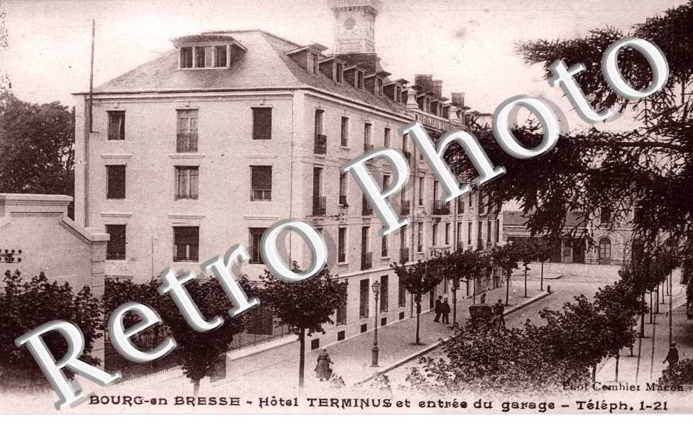 Hotel terminus - entree du garage