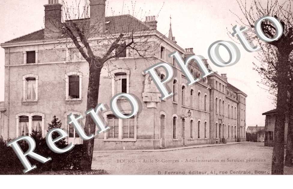 Asile St Georges, Administration et Services generaux