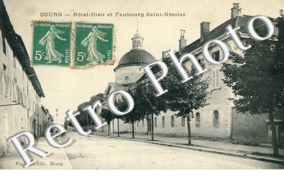 Hotel-Dieu et faubourg st-Nicolas