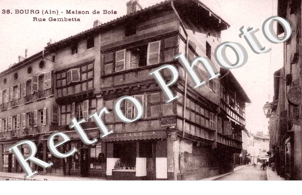 maison de bois - rue Gambetta
